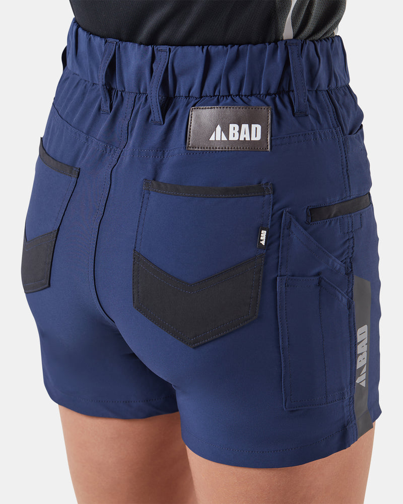 BAD WOMENS NEXT™ WATERPROOF ELASTIC WAIST SHORT SHORTS