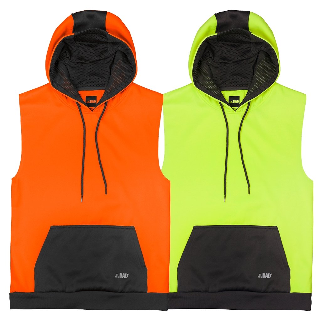 Fleece safety outlet vest