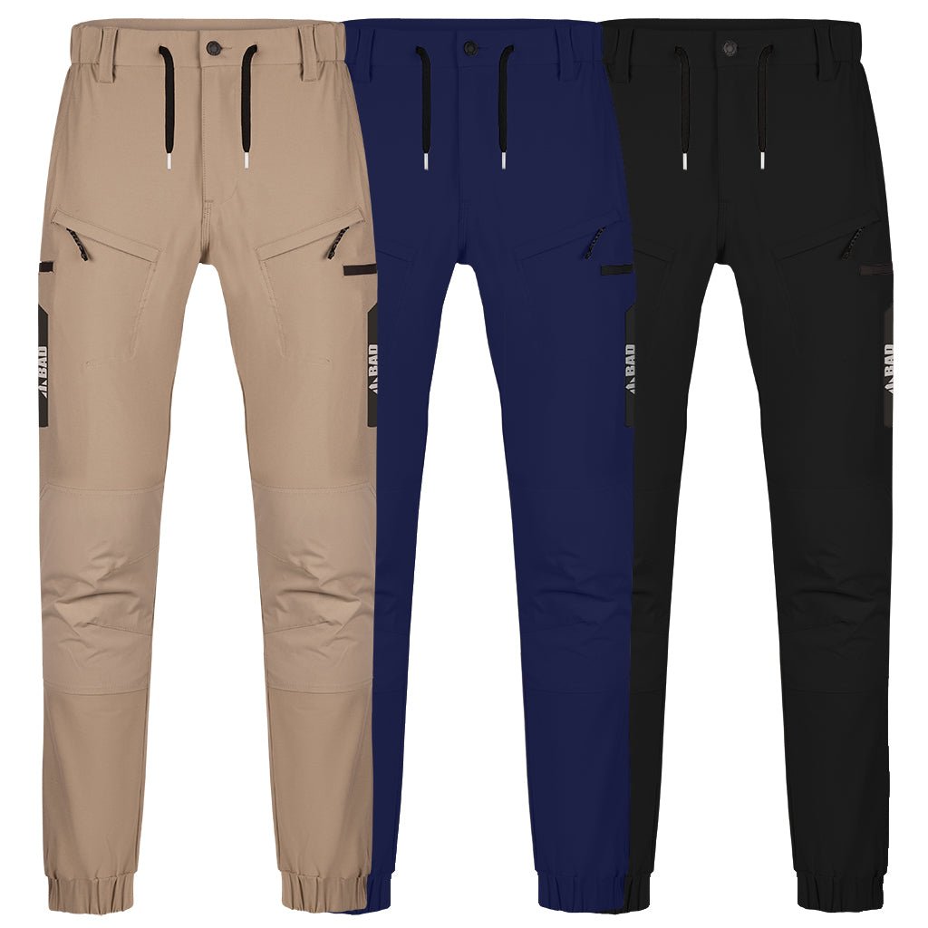 Cuffed fashion waterproof trousers