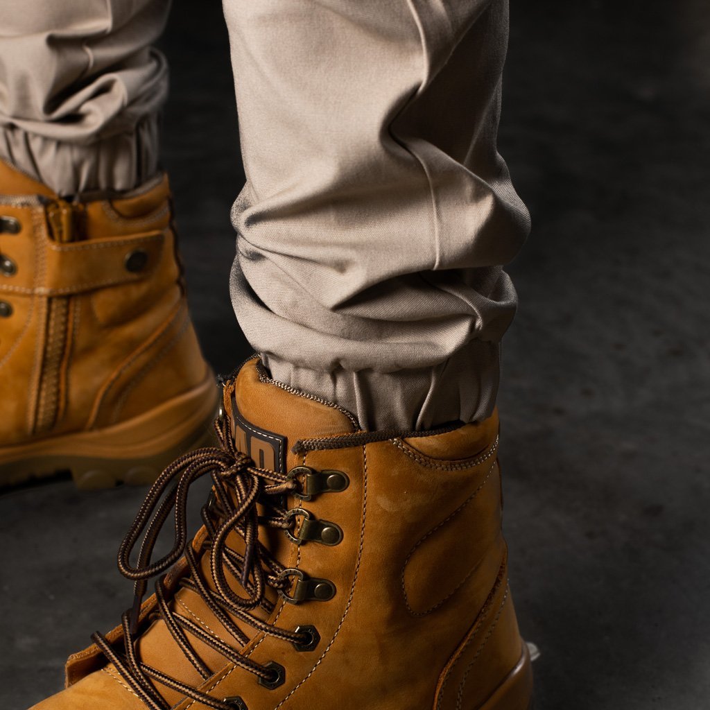 Slim fit cheap work boots